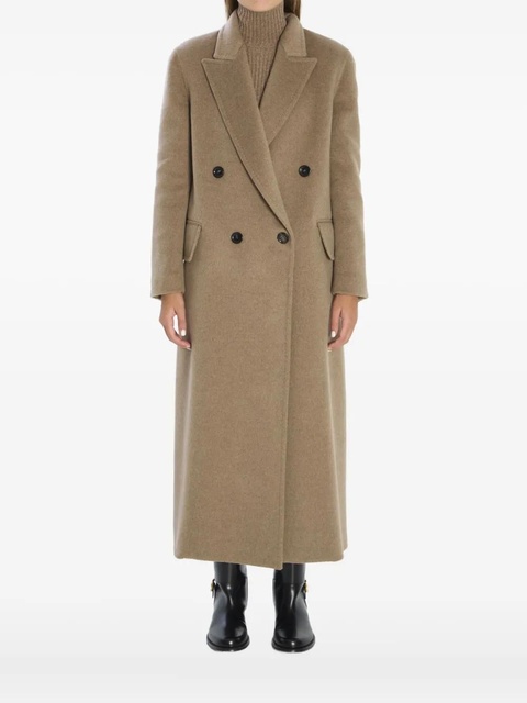 Max Mara Armonia peaked-lapel cashmere coat - Neutrals - zdjęcie produktu nr 1
