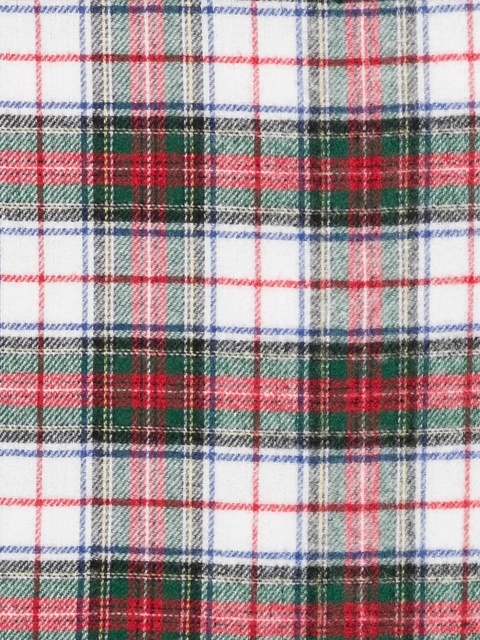 Lauren Ralph Lauren tartan scarf and hat set - White - zdjęcie produktu nr 2