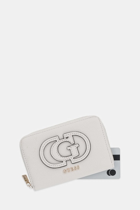 Guess portfel CALEBRA damski kolor beżowy SWBG95 36140 - zdjęcie produktu nr 2