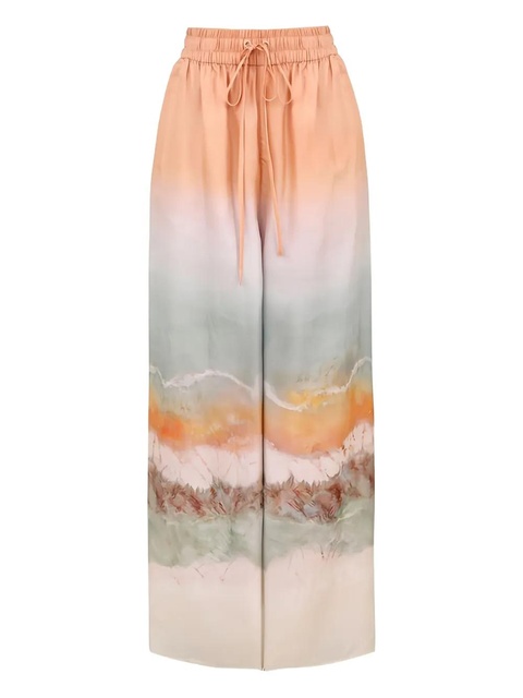 ZIMMERMANN ZIM DAYLIGHT RELAXED PANT TIE DYE - Neutrals - zdjęcie produktu nr 1