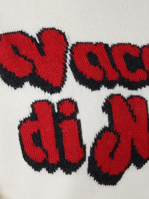 MC2 Saint Barth crew-neck graphic sweater - Neutrals - zdjęcie produktu nr 2