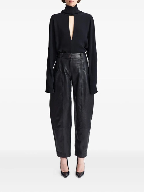 16Arlington Alcea leather trousers - Black - zdjęcie produktu nr 1