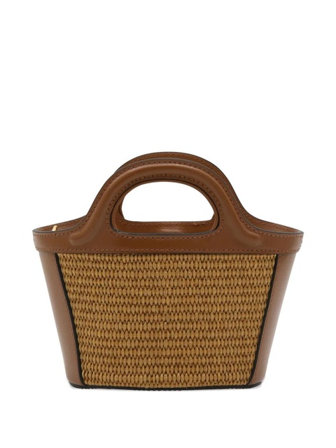 Marni woven top-handle tote bag - Brown - zdjęcie produktu nr 2