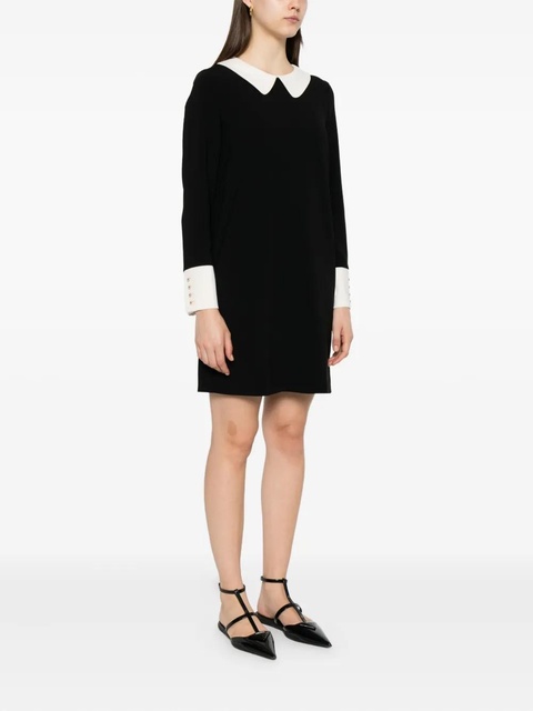 Max Mara Peter Pan-collar mini dress - Black - zdjęcie produktu nr 2
