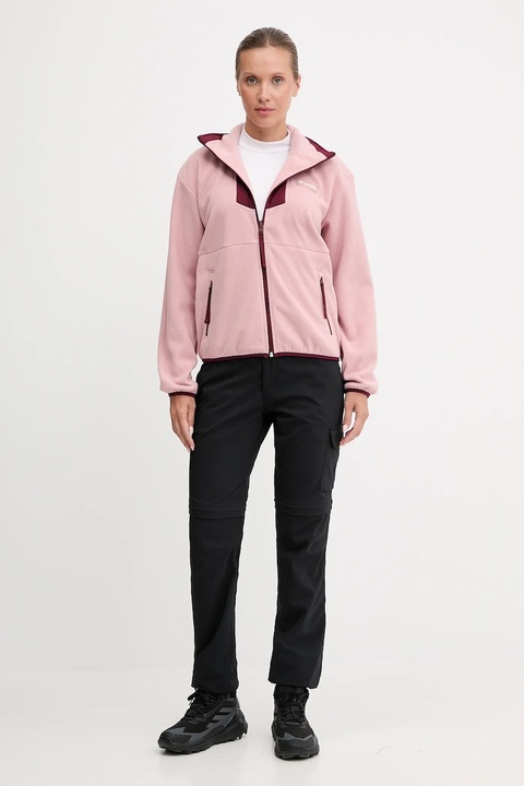 Columbia bluza sportowa Sequoia Grove kolor różowy wzorzysta 2085313 - zdjęcie produktu nr 2