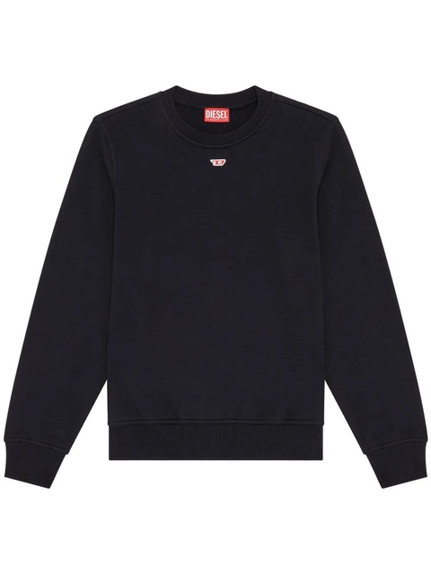 Diesel S-Ginn-D logo-appliqué sweatshirt - Black - zdjęcie produktu nr 1