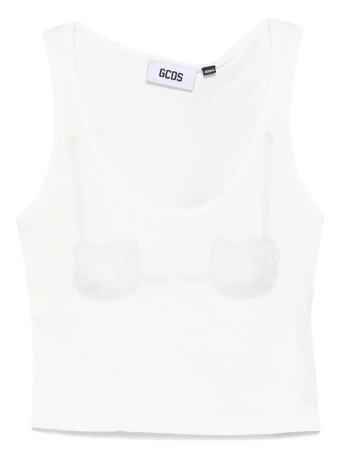 GCDS x Hello Kitty printed top - White - zdjęcie produktu nr 1