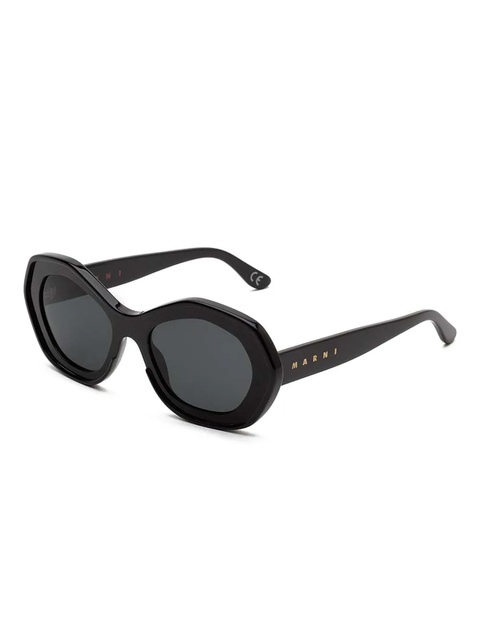 Marni Eyewear geometric-frame sunglasses - Black - zdjęcie produktu nr 1