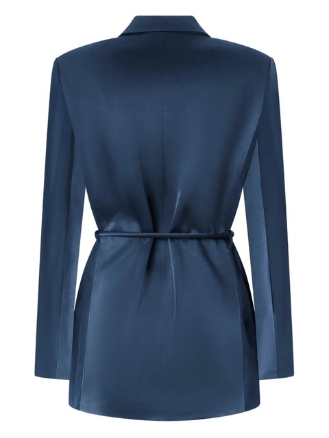 PINKO Carillon belted jacket - Blue - zdjęcie produktu nr 1