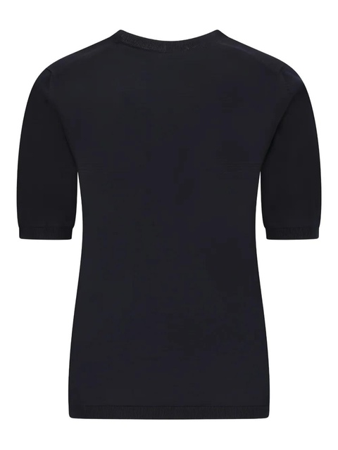 Max Mara short-sleeve round-neck top - Black - zdjęcie produktu nr 2