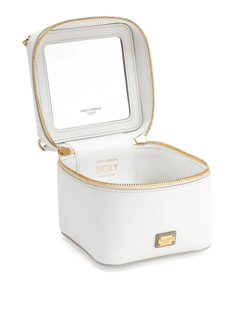 Dolce & Gabbana Sicily Cube vanity bag - White - zdjęcie produktu nr 2