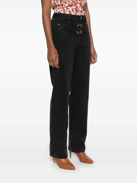 ISABEL MARANT Brinley jeans - Black - zdjęcie produktu nr 2