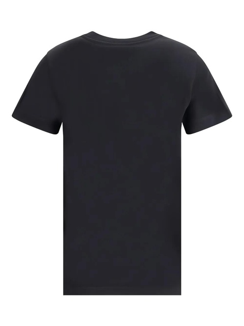 PINKO logo-detail cotton T-shirt - Black - zdjęcie produktu nr 2