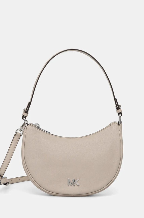 MICHAEL Michael Kors torebka skórzana kolor beżowy 32S5S8QU1L - zdjęcie produktu nr 1