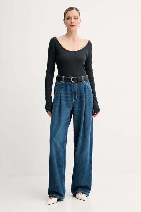 BOSS Orange jeansy damskie high waist 50548420 - zdjęcie produktu nr 2