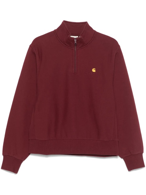 Carhartt WIP American Script sweatshirt - Red - zdjęcie produktu nr 1