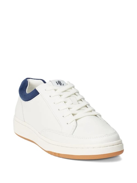 Lauren Ralph Lauren Hailey leather sneakers - White - zdjęcie produktu nr 1