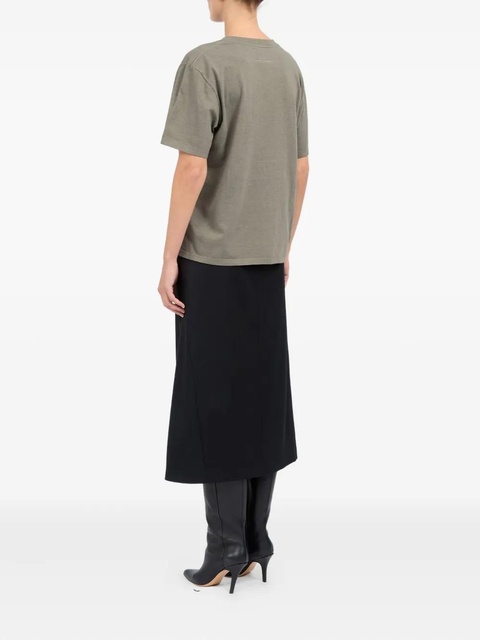 MM6 Maison Margiela cotton T-shirt - Grey - zdjęcie produktu nr 1