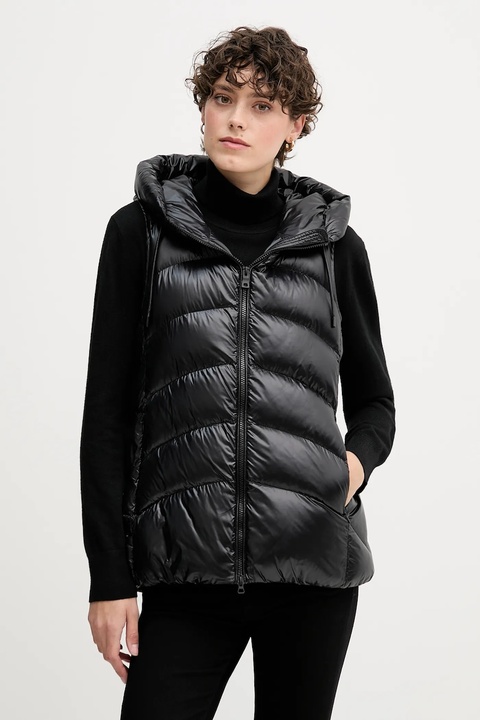 Geox bezrękawnik BLEYZE kolor czarny przejściowy W5628C T3121 - zdjęcie produktu nr 1