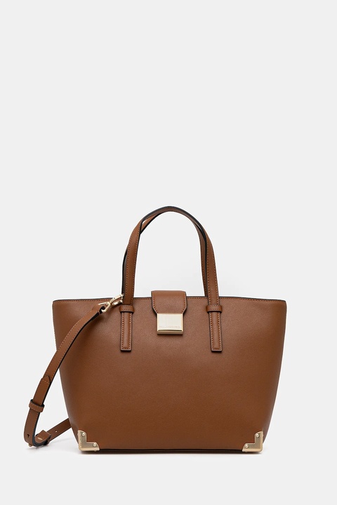 Karl Lagerfeld torebka K/TRUNK kolor brązowy B1W30256 - zdjęcie produktu nr 1