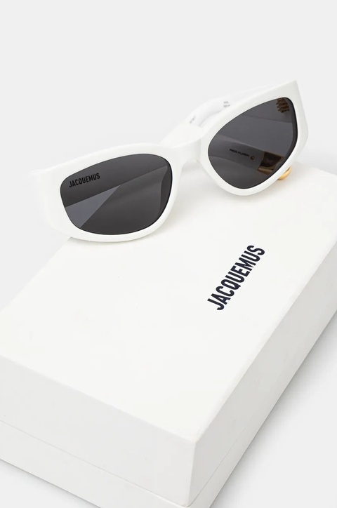 Jacquemus okulary przeciwsłoneczne GALA kolor biały JAC5C2SUN - zdjęcie produktu nr 2
