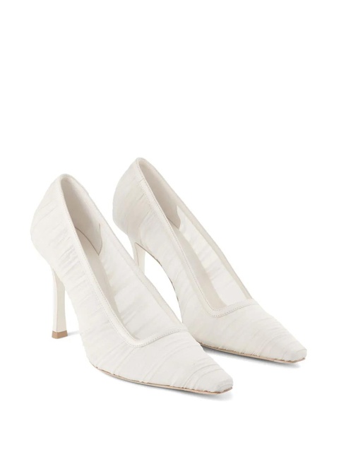 Jimmy Choo 10mm Lotta pumps - White - zdjęcie produktu nr 2