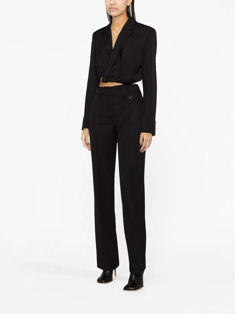 Jacquemus Le Pantalon Ficelle straight-leg trousers - Black - zdjęcie produktu nr 2