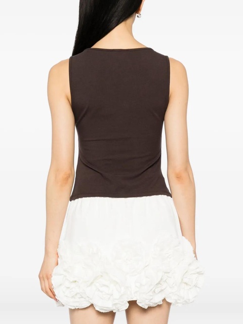 Reformation Tefi vest top - Brown - zdjęcie produktu nr 1