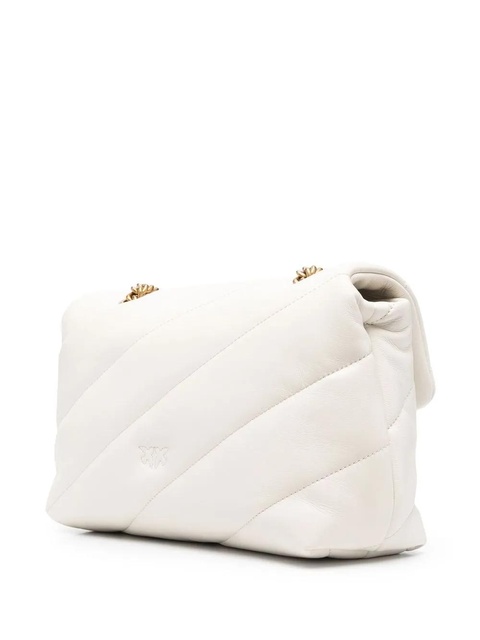 PINKO Love Classic Puff crossbody bag - White - zdjęcie produktu nr 1