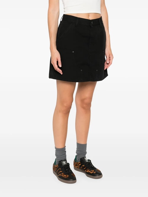 Carhartt WIP Maeve Double mini skirt - Black - zdjęcie produktu nr 2