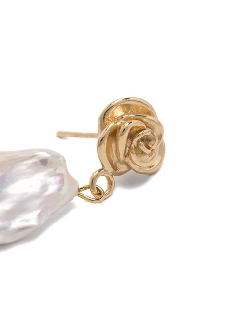 Magda Butrym Rose pearl earrings - Gold - zdjęcie produktu nr 2