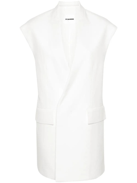 Jil Sander V-neck oversized gilet - Neutrals - zdjęcie produktu nr 1