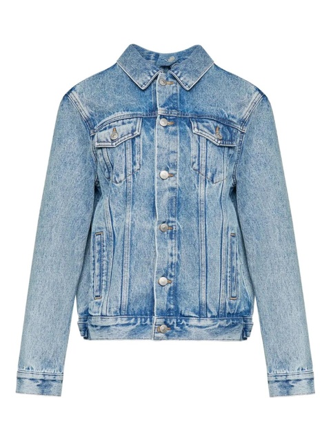 MM6 Maison Margiela light-wash denim jacket - Blue - zdjęcie produktu nr 1