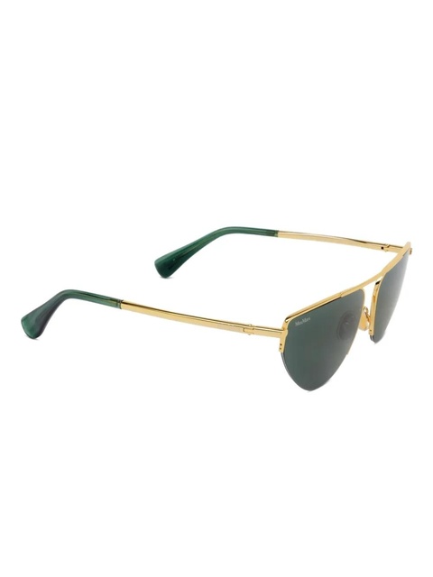 Max Mara Eyewear geometric-frame sunglasses - Gold - zdjęcie produktu nr 2