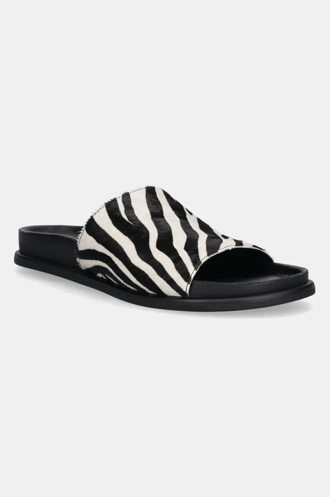 Vagabond Shoemakers klapki zamszowe EFFIE damskie kolor czarny 5922-461-87 - zdjęcie produktu nr 1