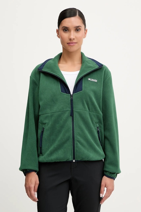 Columbia bluza sportowa Sequoia Grove kolor zielony wzorzysta 2085313 - zdjęcie produktu nr 1