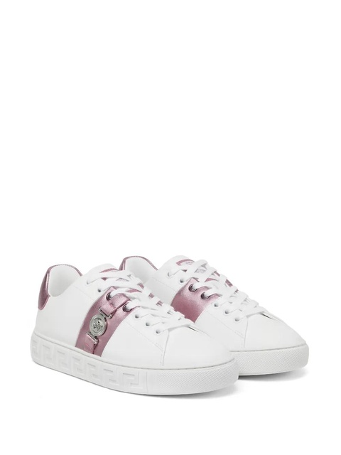 Versace Greca embellished sneakers - White - zdjęcie produktu nr 1