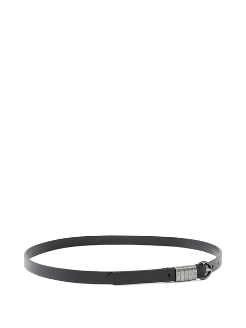 PINKO logo-plaque leather belt - Black - zdjęcie produktu nr 2