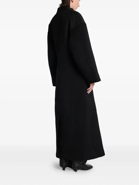 ENTIRE STUDIOS wrap-front double-breasted coat - Black - zdjęcie produktu nr 2