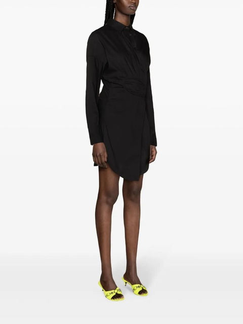 Diesel D-Sizen-N1 poplin shirt dress - Black - zdjęcie produktu nr 2