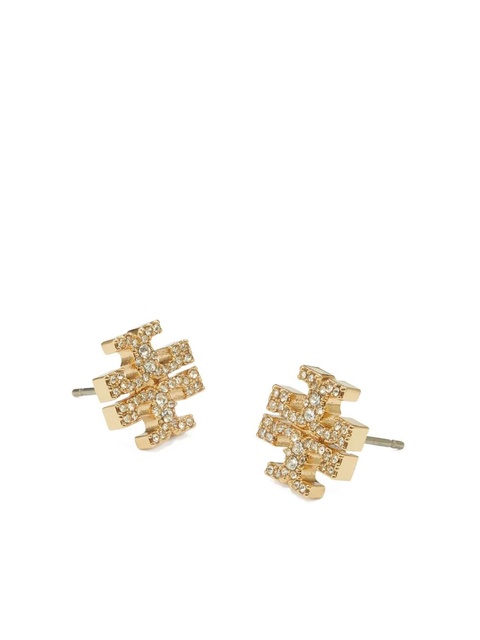 Tory Burch Kira Pave earrings - Gold - zdjęcie produktu nr 1