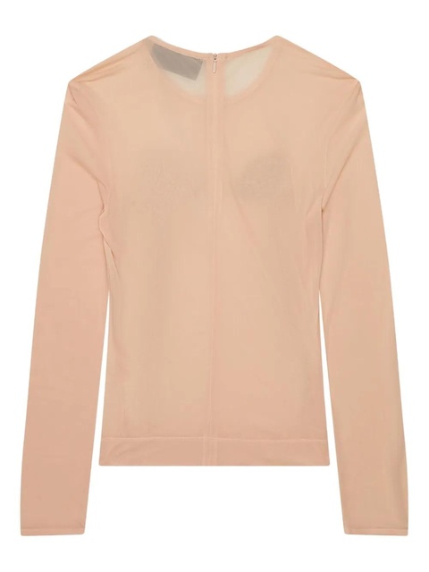 Simone Rocha floral-embellished long-sleeve top - Neutrals - zdjęcie produktu nr 2
