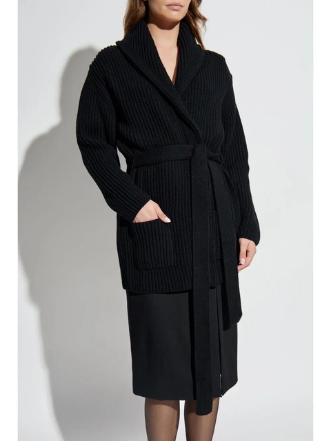 Dolce & Gabbana ribbed-knit cardigan - Black - zdjęcie produktu nr 2