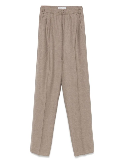 Max Mara high-waisted trousers - Brown - zdjęcie produktu nr 1