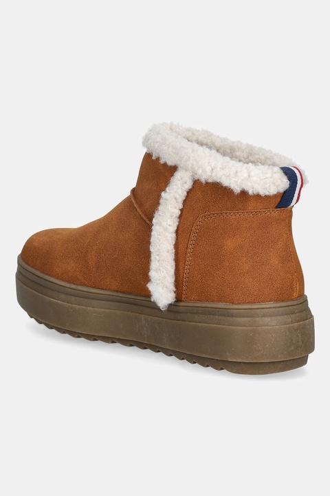 U.S. Polo Assn. botki ICY006 kolor brązowy na platformie lekko ocieplone ICY006W/EH1 - zdjęcie produktu nr 2