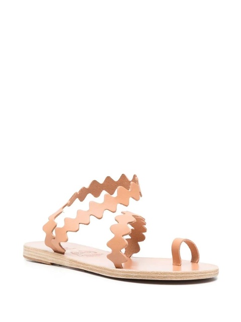 Ancient Greek Sandals scallop-hem sandals - Neutrals - zdjęcie produktu nr 2