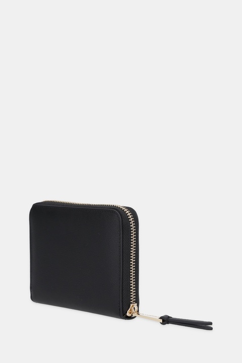 Karl Lagerfeld portfel skórzany K/SIGNATURE damski kolor czarny B1W32036 - zdjęcie produktu nr 2