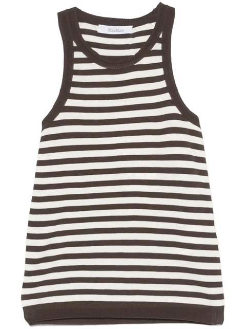 Max Mara Arnes tank top - Brown - zdjęcie produktu nr 1