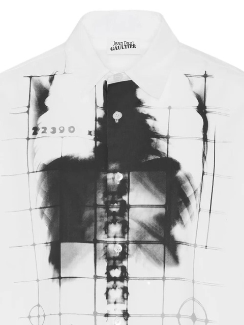 Jean Paul Gaultier Squeletor printed button shirt - White - zdjęcie produktu nr 1