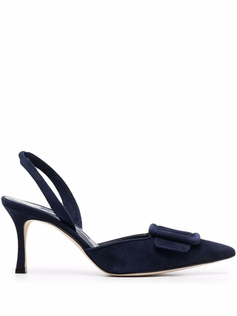 Manolo Blahnik Maysale slingback pumps - Blue - zdjęcie produktu nr 1